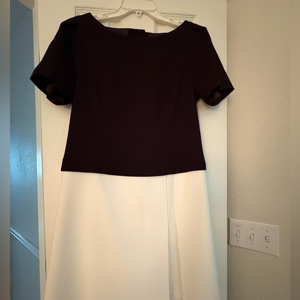 White House Black Market black and white dress - M -NWT